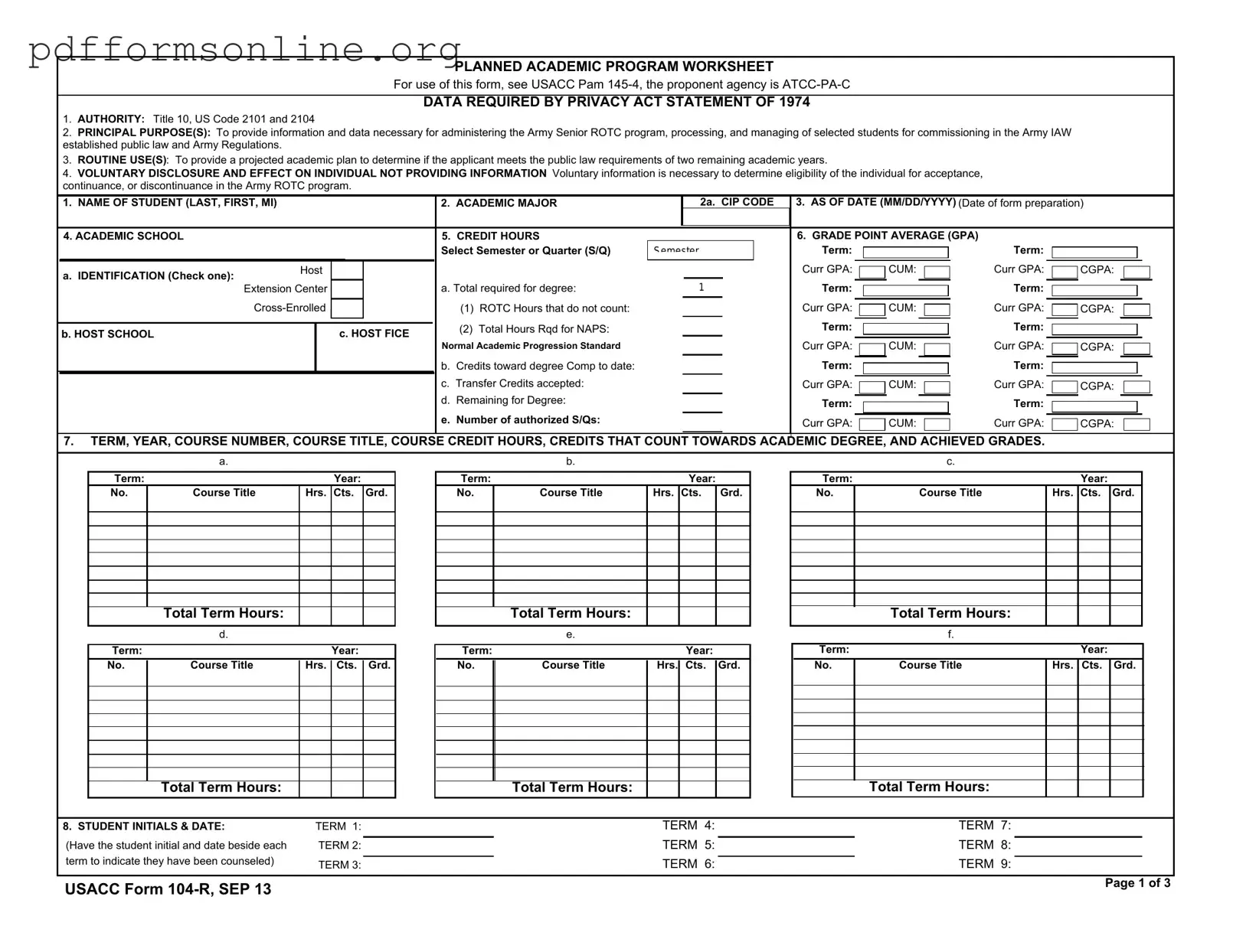 104 R Template