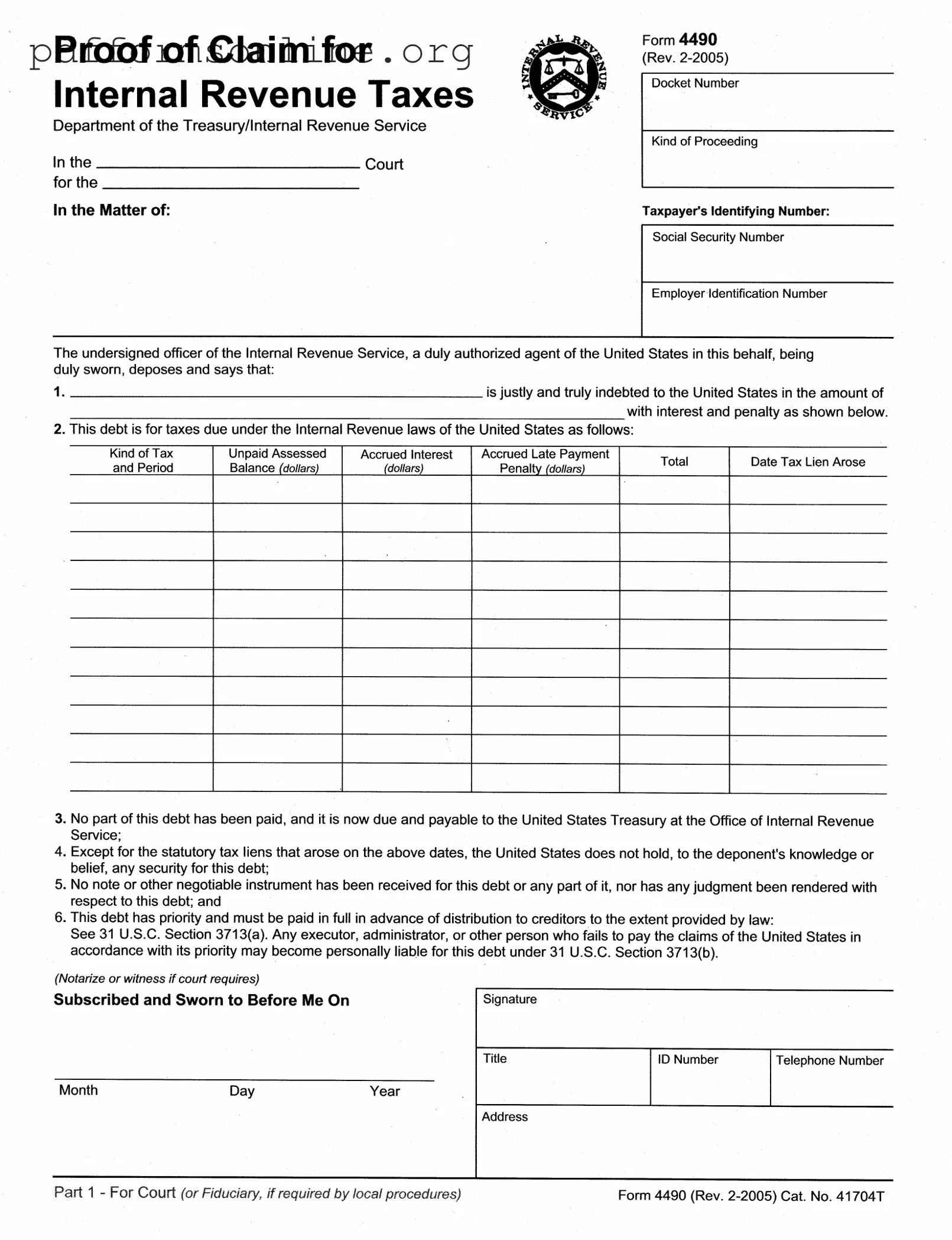 4490 Template