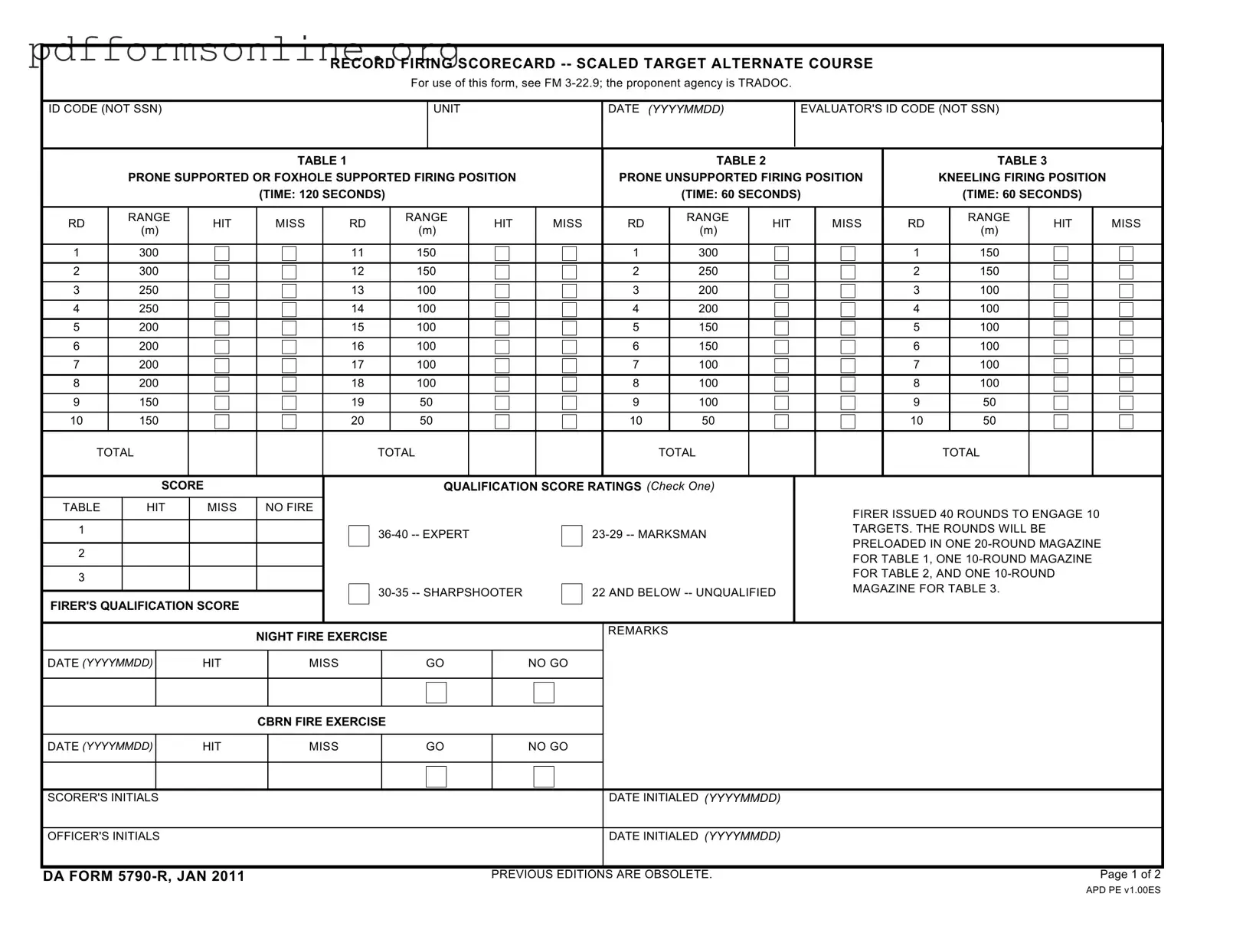 Da 5790 R Template