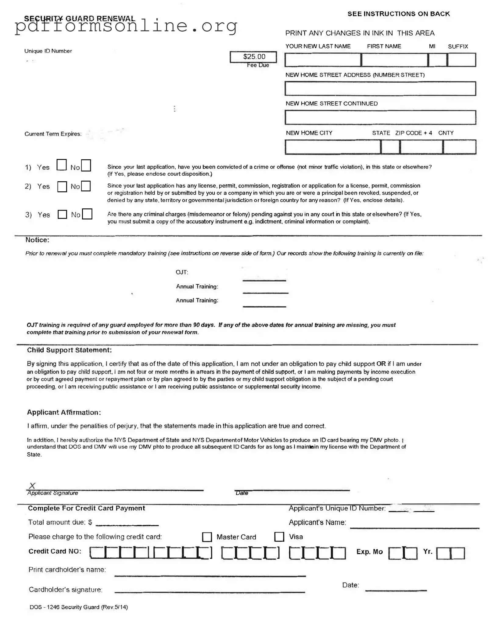 Dos 1246 Template