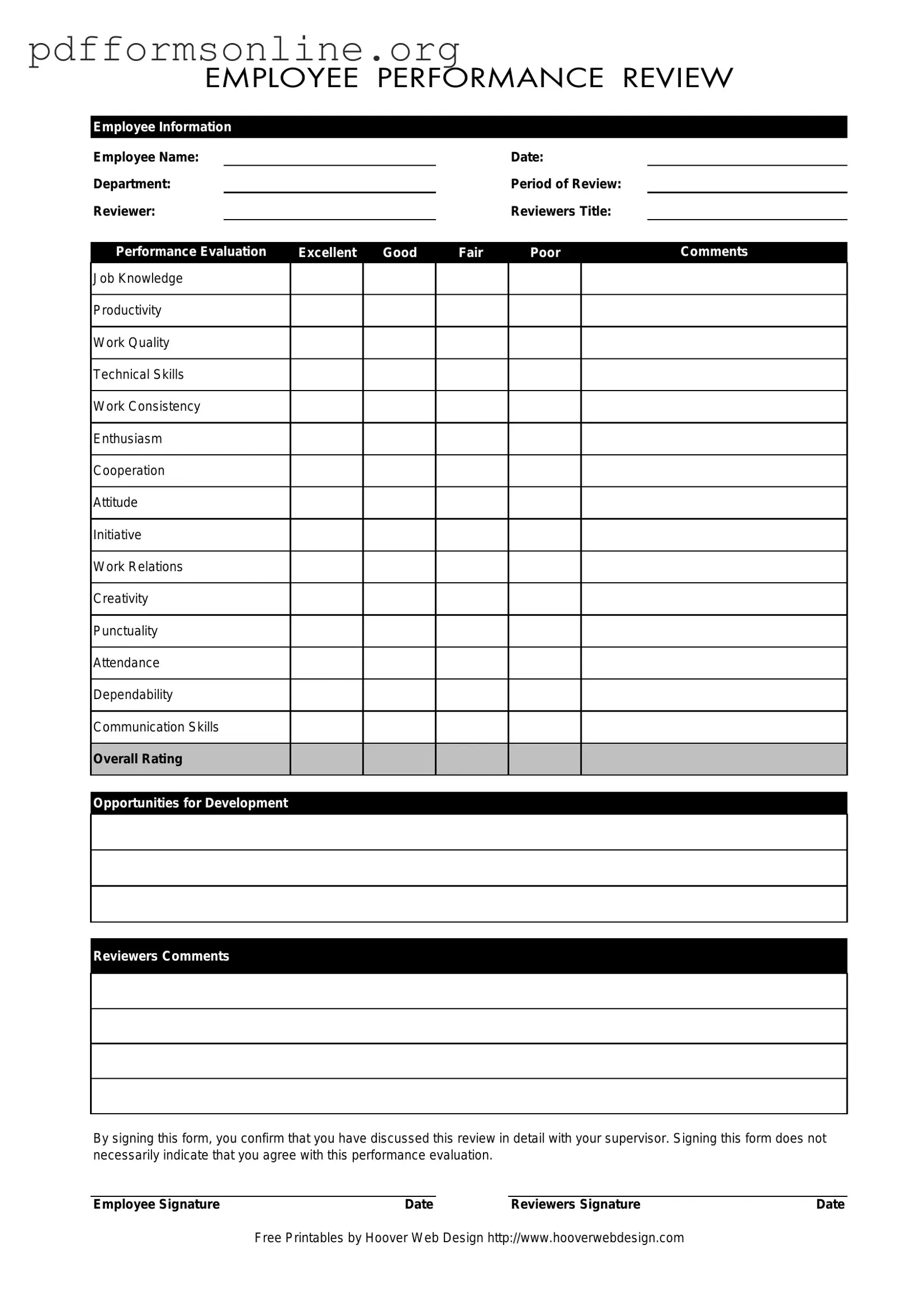 Employee Template