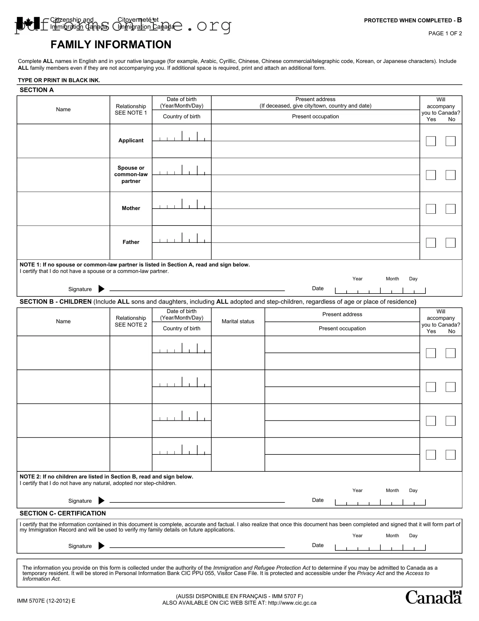 Imm5707 Template
