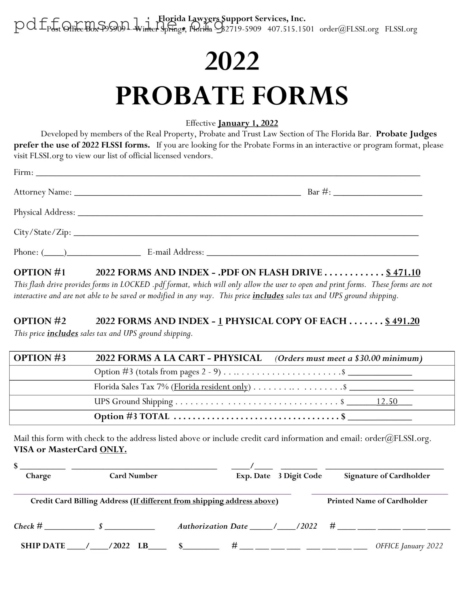 Florida Lawyers Support Template