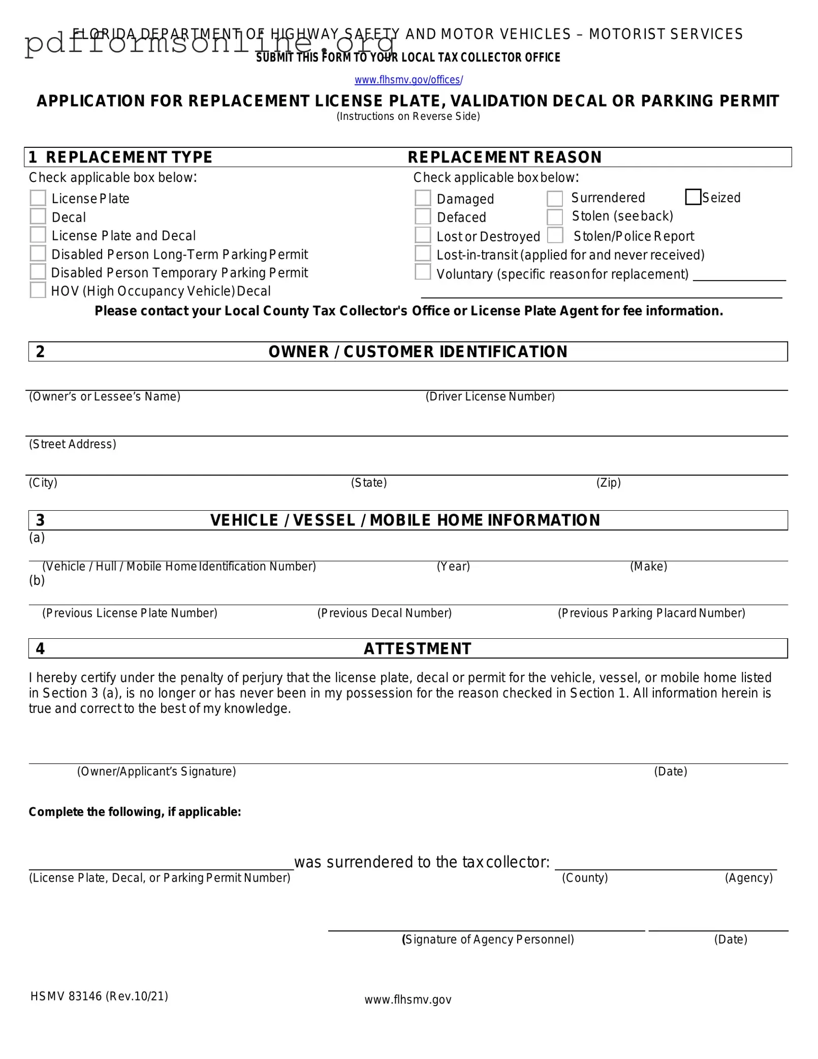 Hsmv 83146 Template