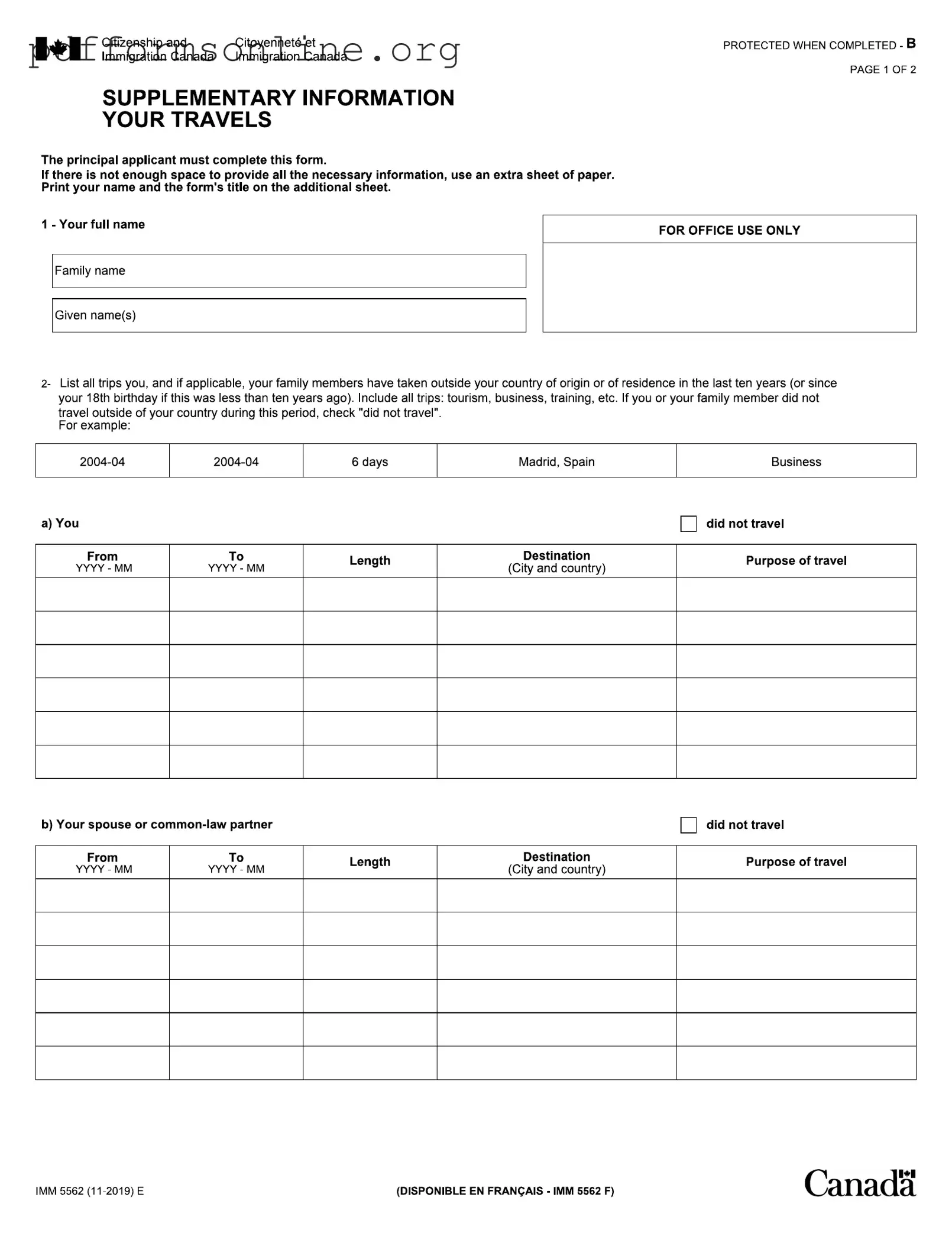 Imm 5562 Template