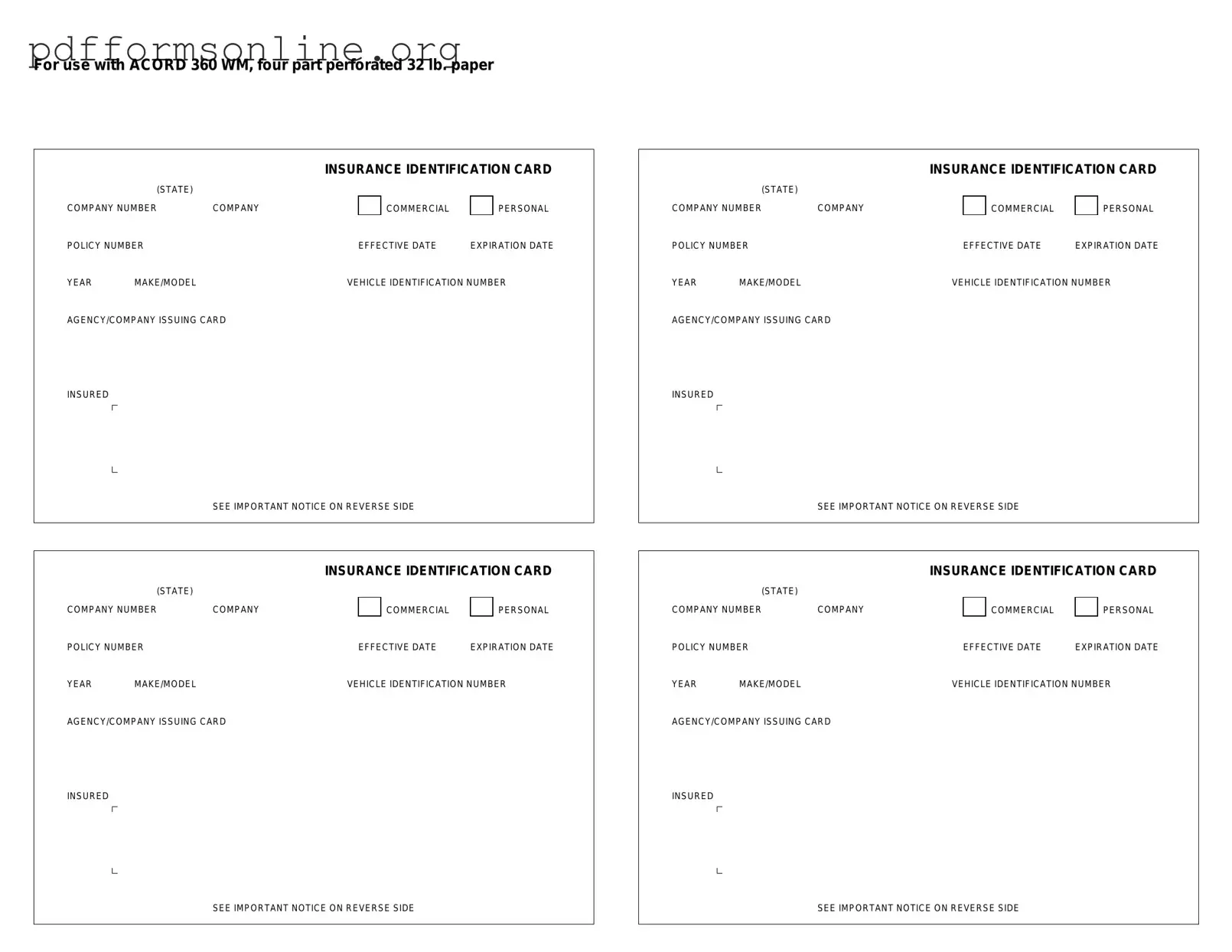 Acord 50 WM Template