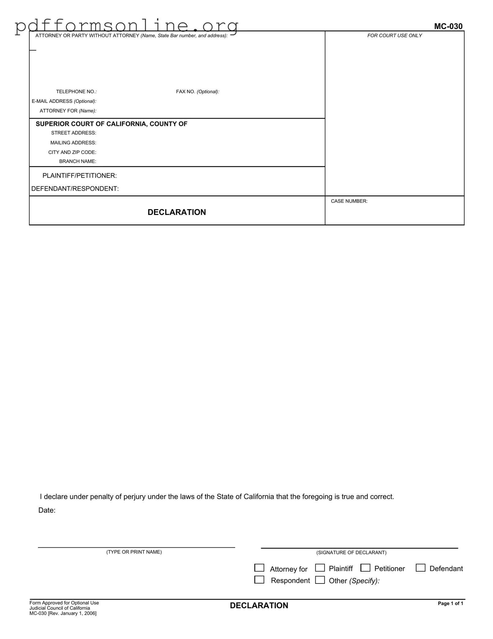 Mc 030 Template