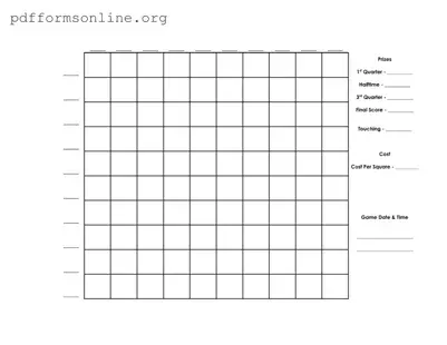 Football Pool Template