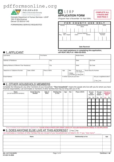 Leap application IML-4 Template