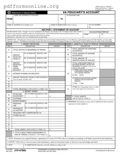 Va 21P 4706B Template