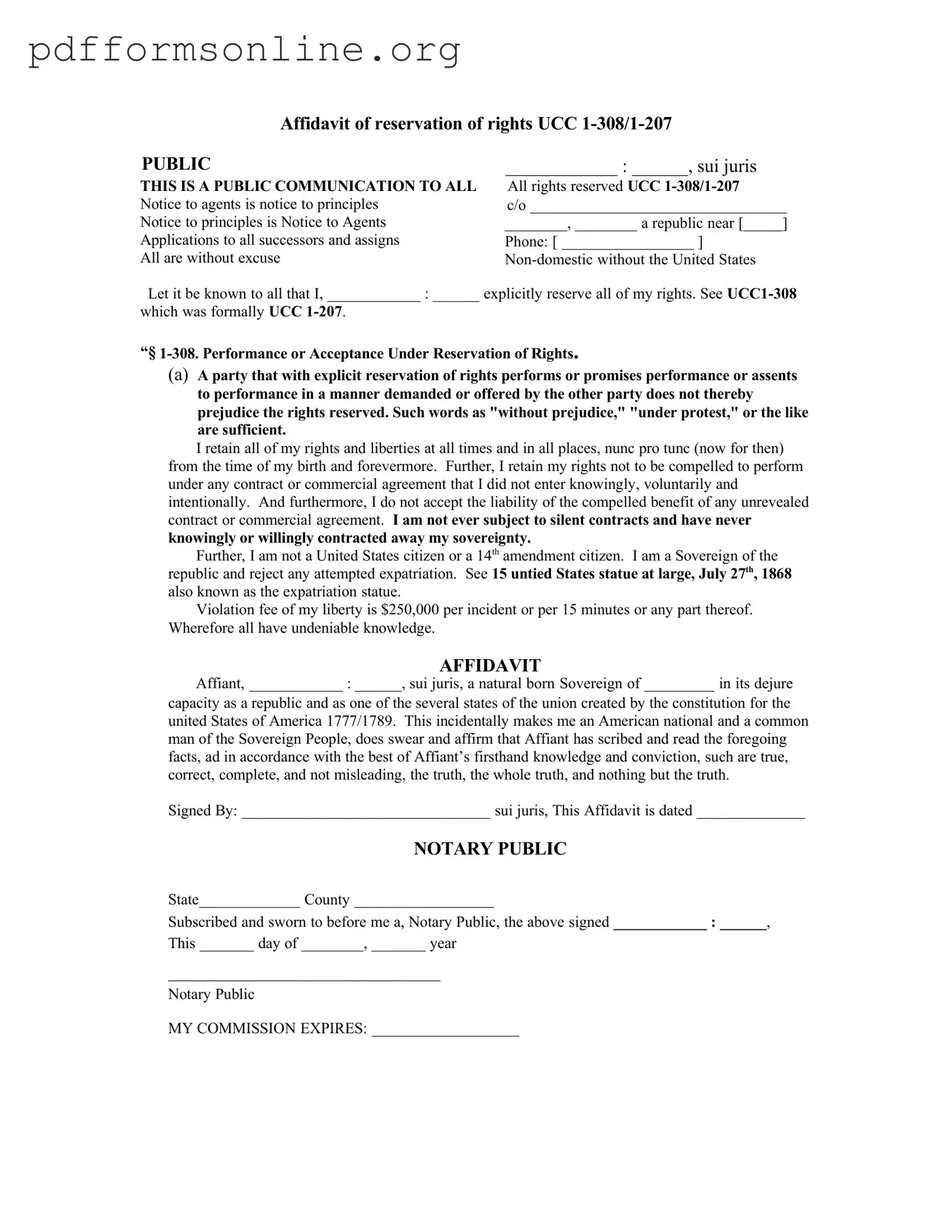 Ucc 1 308 Template
